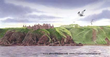 Dunnottar Castle From The Sea