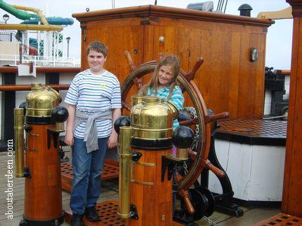 Aboard RRS Discovery