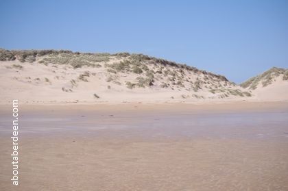 Fraserburgh Sand Dunes Beach