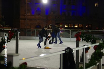 Ice Skating Outdoors Union Terrace Aberdeen