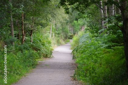 Old Railway Track Royal Deeside Aberdeenshire