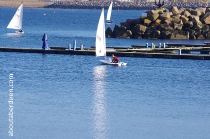 Sailing Peterhead Lido