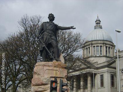 william wallace statue. William Wallace Aberdeen