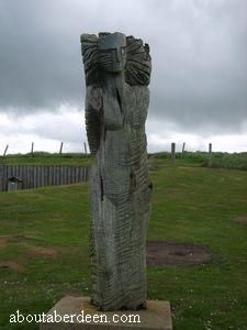Crovie Carved Figure