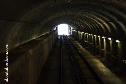 train track tunnel
