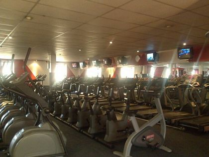 Cardio Section of Gym