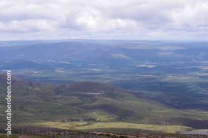 View from top cairngorms