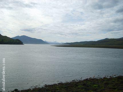 View From EileanDonan To The Isle Of Skye