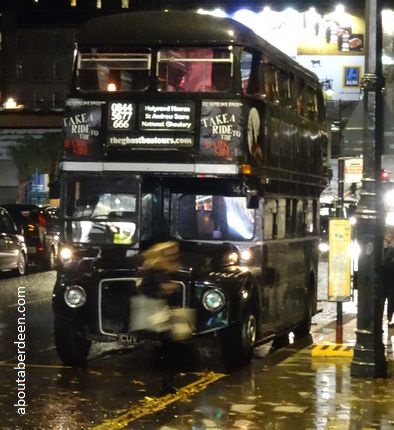 Edinburgh ghost bus